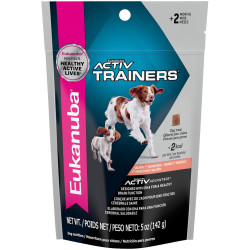 EUKANUBA ACTIVTRAINERS SALMON 1ST INGREDIENT DOG TREATS 142g