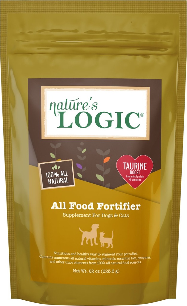 Nature's Logic All Food Fortifier Chicken Flavor Dog &amp; Cat Supplement 623g