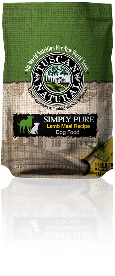 TUSCAN NATURAL Simply Pure Lamb Meal Recipe Dry Dog Food 13kg