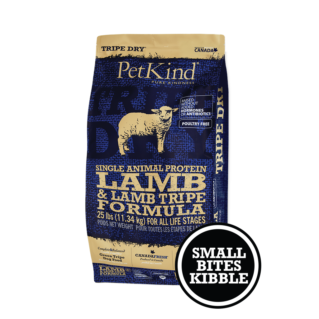 PETKIND Tripe Dry  Single Animal Protein Lamb &amp; Lamb Tripe Formula Grain-Free Dry Dog Food 2.72kg