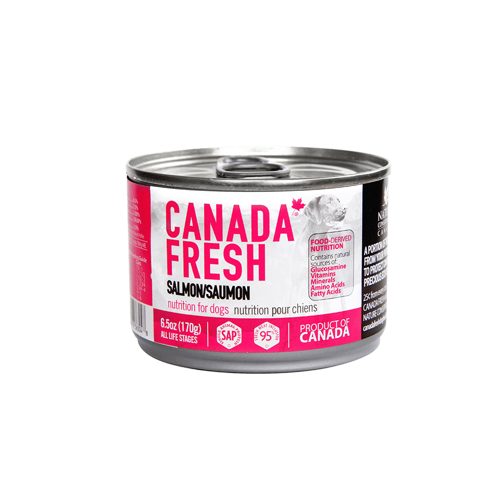 PETKIND Canada Fresh Dog Salmon Formula Case of 24 Wet Canned Dog Food 170g