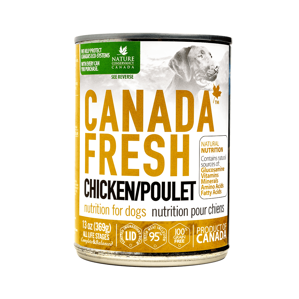 PETKIND Canada Fresh Dog Chicken Formula Case of 12 Wet Canned Dog Food 369g