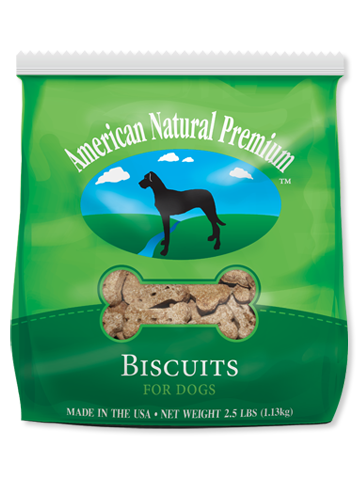 AMERICAN NATURAL Natural Premium Biscuits Dog Treats 1.13kg