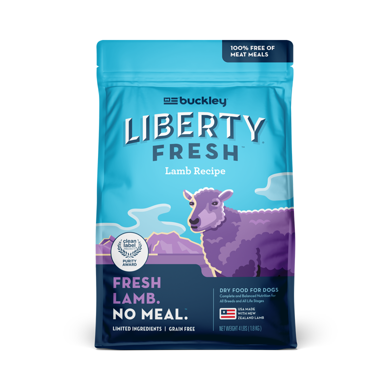 BUCKLEY Liberty Fresh Lamb Recipe Grain-Fee Dry Dog Food 10.9kg