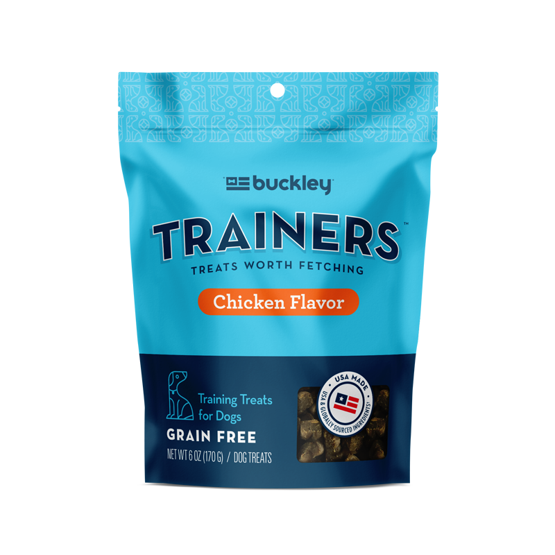 BUCKLEY Trainers Chicken Flavor Grain-Free Training Dog Treats 170g