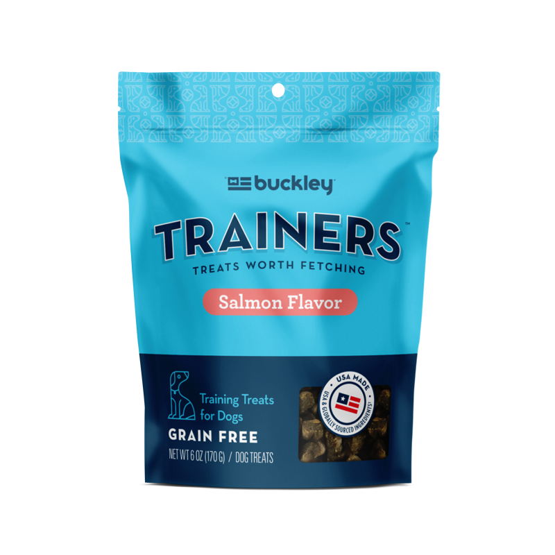 BUCKLEY Trainers Salmon Flavor Grain-Free Training Dog Treats 170g