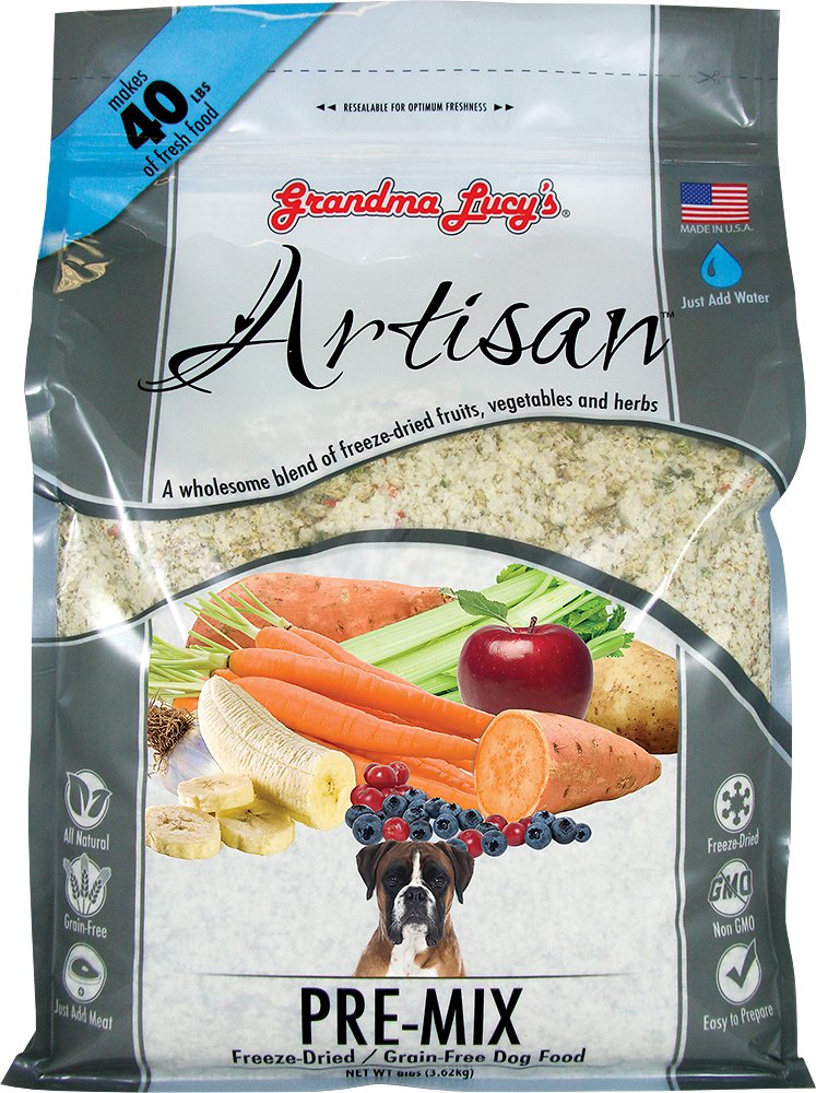 GRANDMA LUCY'S Artisan Pre-Mix Grain-Free Freeze-Dried Dog Food 1,36kg