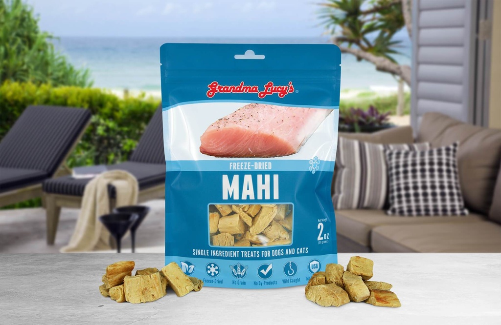 GRANDMA LUCY'S Singles - Mahi Limited Ingredient Freeze-Dried Dog Treats 57g