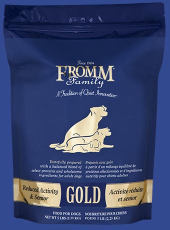 FROMM Gold Reduced Activity &amp; Senior Dry Dog Food 15kg