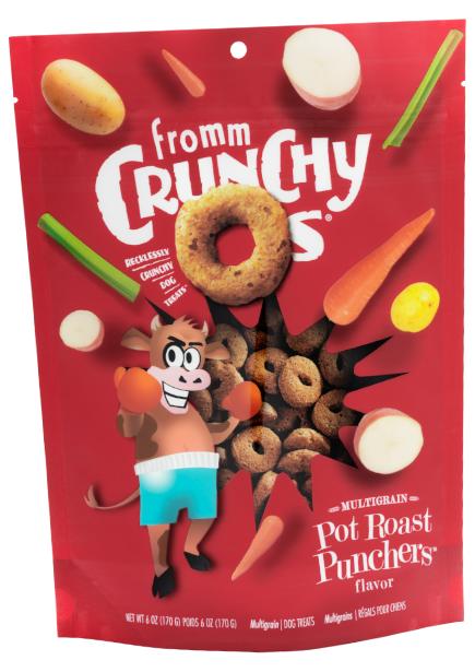 FROMM Crunchy O's Pot Roast Punchers Dog Treats 170g