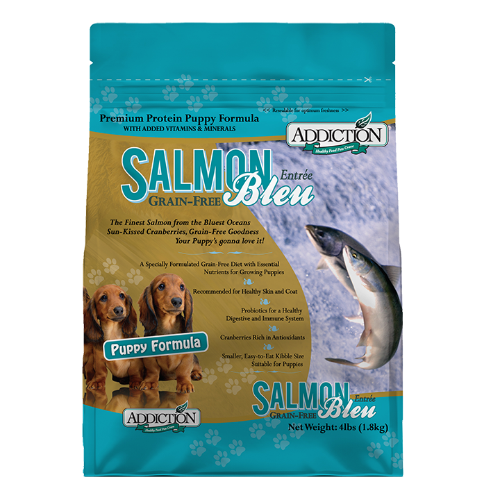 ADDICTION Grain-Free Salmon Bleu Puppy Holistic Formula Dry Dog Food 9kg