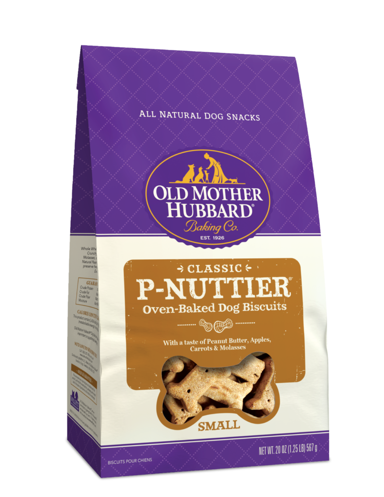 OLD MOTHER HUBBARD Classic P-Nuttier Biscuits Baked Dog Treats 1.6kg