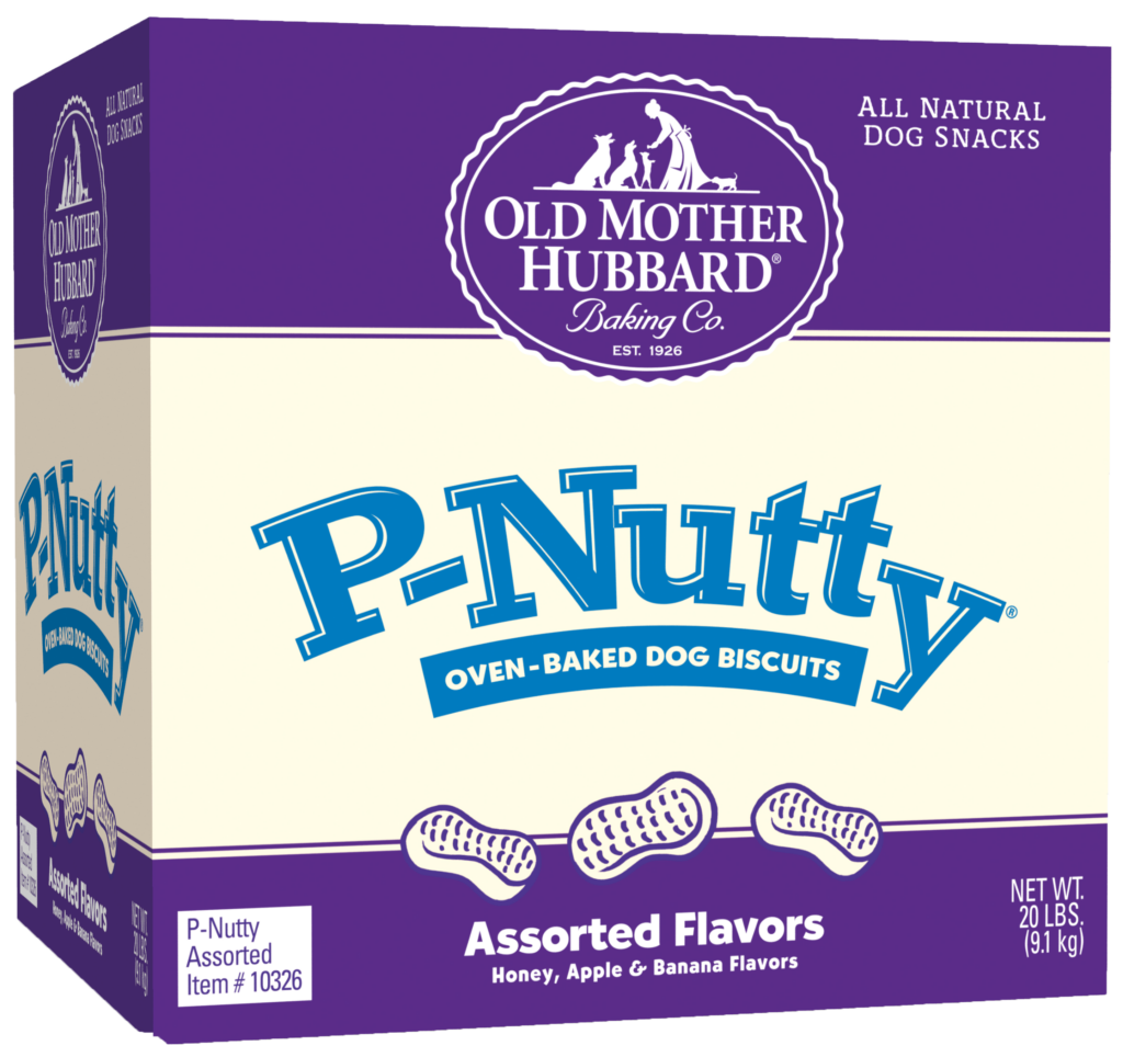 OLD MOTHER HUBBARD P-Nutty Assorted Flavors Biscuits Baked Dog Treats, 9.1kg