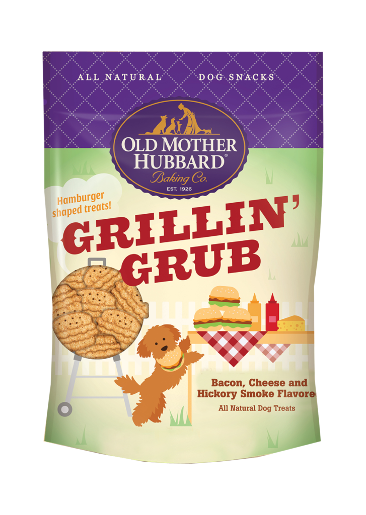 OLD MOTHER HUBBARD SEASONAL GRILLIN GRUB Biscuits Baked Dog Treats 170g