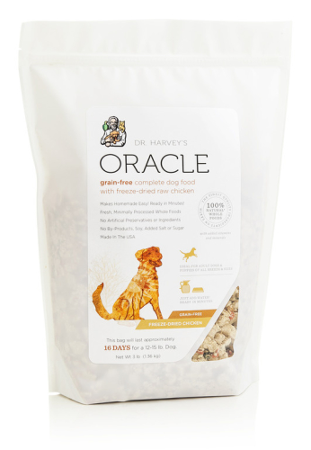 DR HARVEY'S Oracle Grain-Free Chicken Freeze-Dried Raw Complete Diet Dog Food 2.7kg