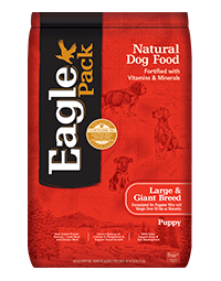 EAGLE PACK Large Breed Puppy Dry Dog Food 13.6kg