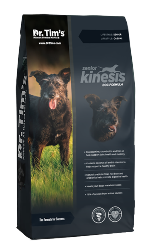 DR TIMS KINESIS PREMIUM SENIOR DRY DOG FOOD 18.1KG