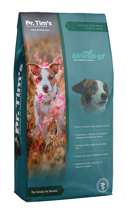 DR TIMS KINESIS PREMIUM GRAIN-FREE ADULT &amp; SENIOR DRY DOG FOOD 13.6KG