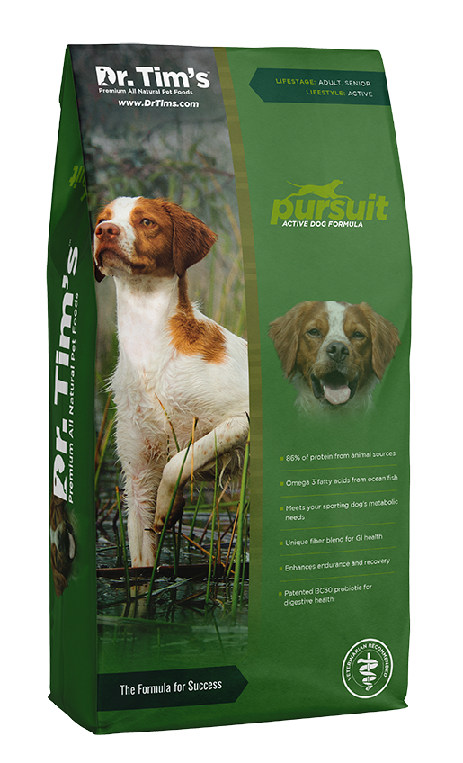 DR TIMS PURSUIT PREMIUM ALL LIFE STAGES DRY DOG FOOD 18.1KG