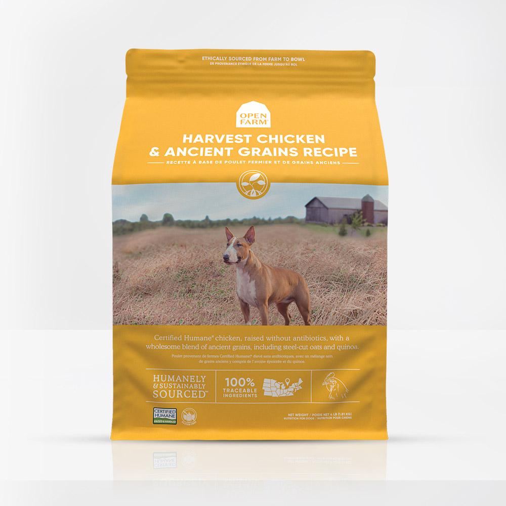 OPEN FARM Harvest Chicken &amp; Ancient Grains Dry Dog Food 10kg