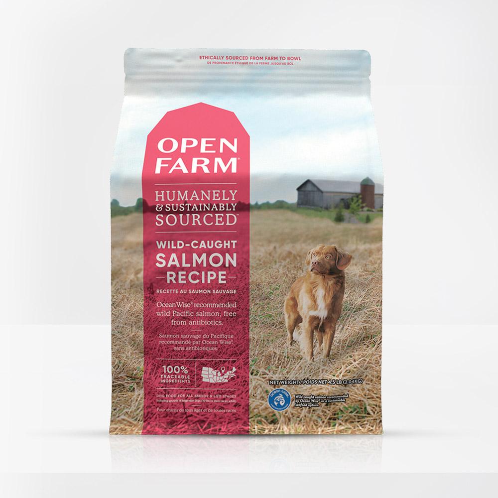 OPEN FARM Wild-Caught Salmon Recipe Dry Dog Food 10.88kg