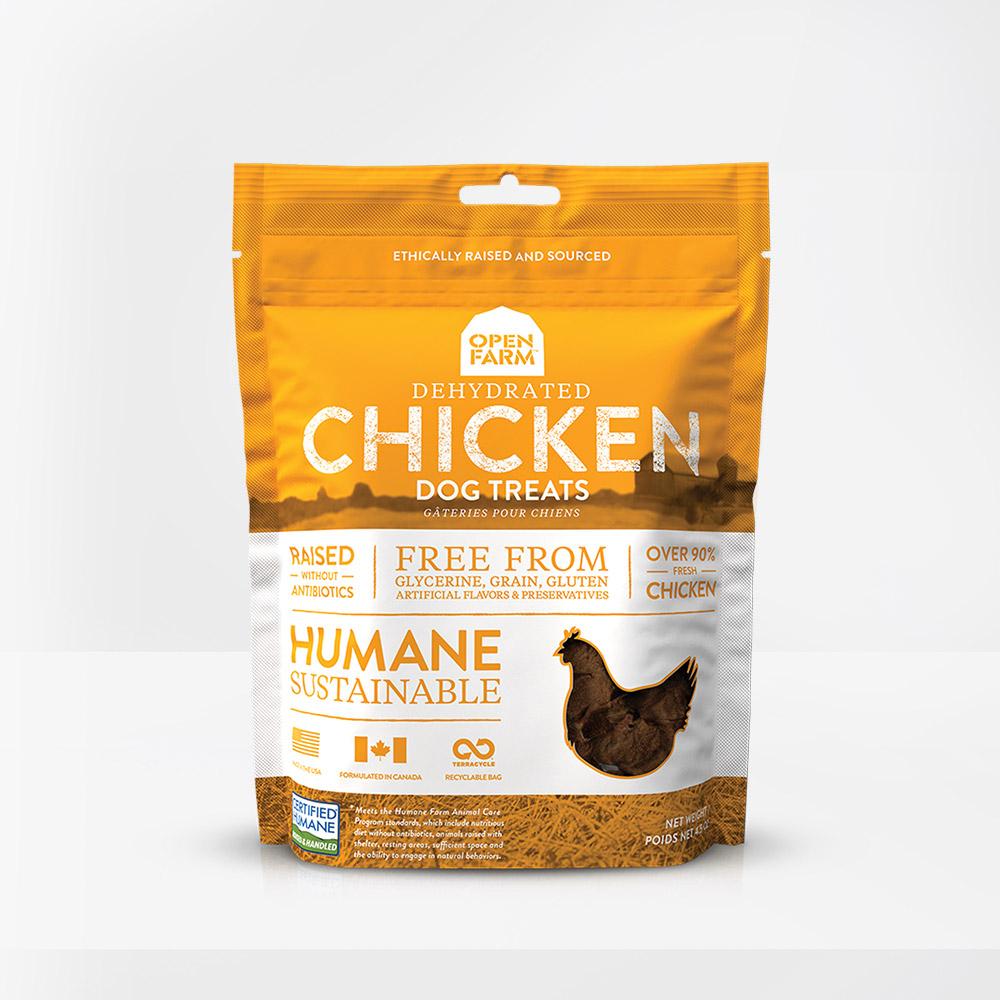 OPEN FARM Dehydrated Chicken Grain-Free Dog Treat 127g