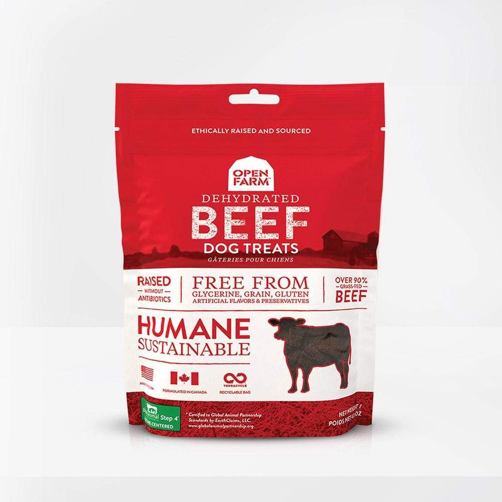 OPEN FARM Dehydrated Beef Grain-Free Dog Treat 127g