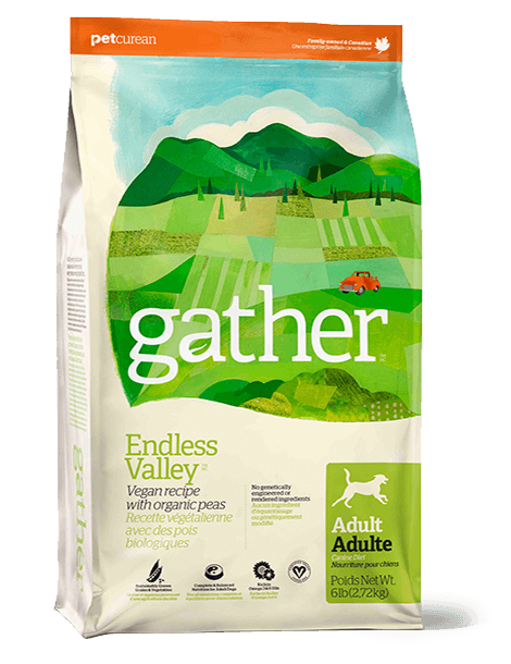 GATHER Endless Valley Vegan Dry Dog Food 7.2kg