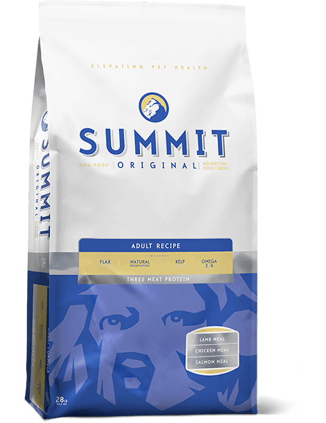 SUMMIT ORIGINAL THREE MEAT ADULT RECIPE DRY DOG FOOD 12.7KG