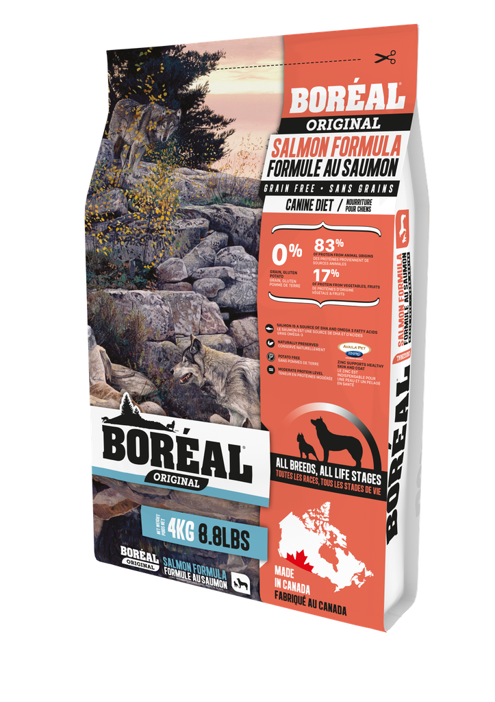 BOREAL ORIGINAL SALMON - GRAIN FREE DRY DOG FOOD 11.3KG