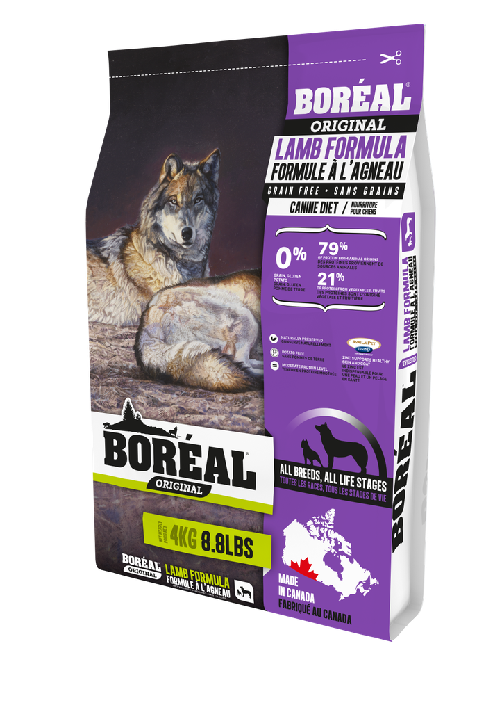 BOREAL ORIGINAL LAMB - GRAIN FREE DRY DOG FOOD 11.3KG