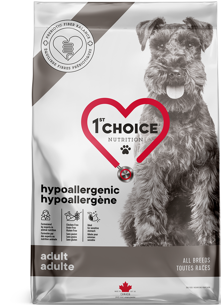 1ST CHOICE Hypoallergenic Duck Formula Adult All Breeds Grain-Free Dry Dog Food 4.5kg