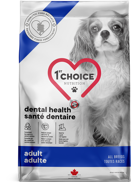 1ST CHOICE Dental Health, Chicken Formula Adult All Breeds Dry Dog Food 2kg