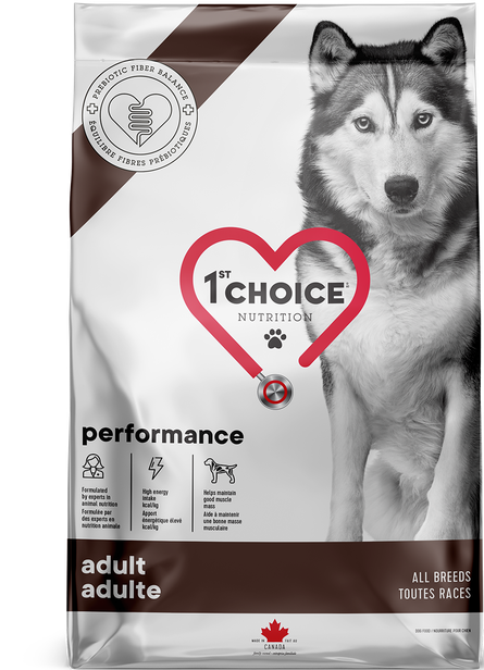 1ST CHOICE Performance, Chicken Formula Adult All Breeds Dry Dog Food 12kg