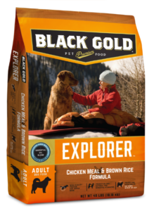 BLACK GOLD Explorer Chicken Meal &amp; Brown Rice Formula Dry Dog Food 18.1kg