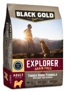 BLACK GOLD Explorer Grain-Free Timber Ridge with Beef &amp; Venison Formula Dry Dog Food 12.7kg