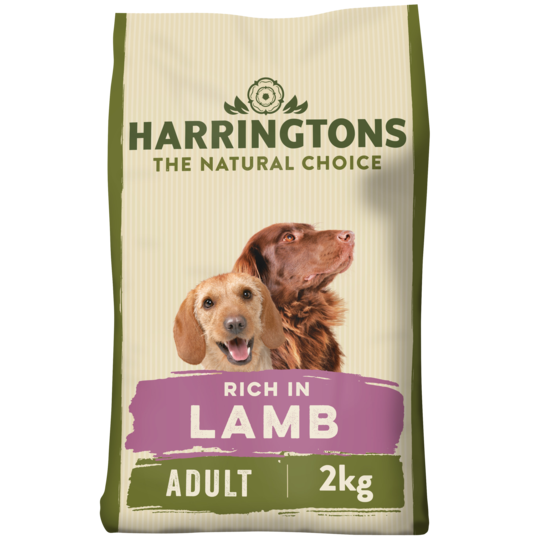 HARRINGTONS COMPLETE RICH IN LAMB &amp; RICE PACK OF 4 DRY DOG FOOD 2KG