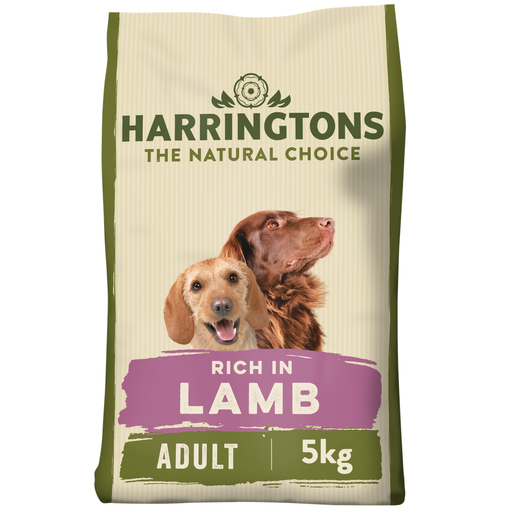 HARRINGTONS COMPLETE RICH IN LAMB &amp; RICE DRY DOG FOOD 5KG