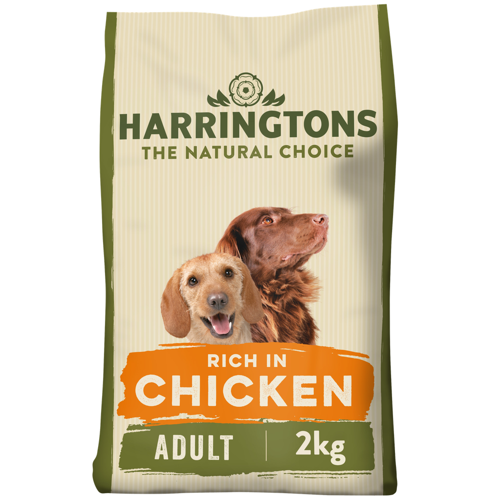 HARRINGTONS COMPLETE RICH IN CHICKEN &amp; RICE DRY DOG FOOD 2KG