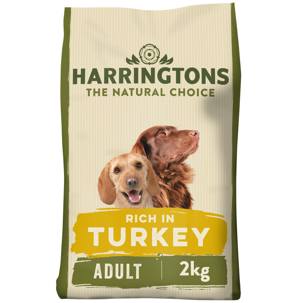 HARRINGTONS COMPLETE RICH IN TURKEY &amp; VEGETABLE DRY DOG FOOD 2KG