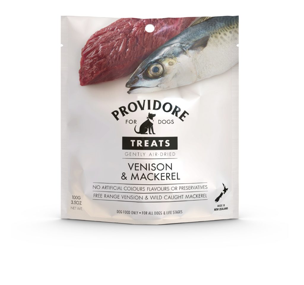 PROVIDORE High Meat Venison &amp; Mackerel Dog Treat 100g