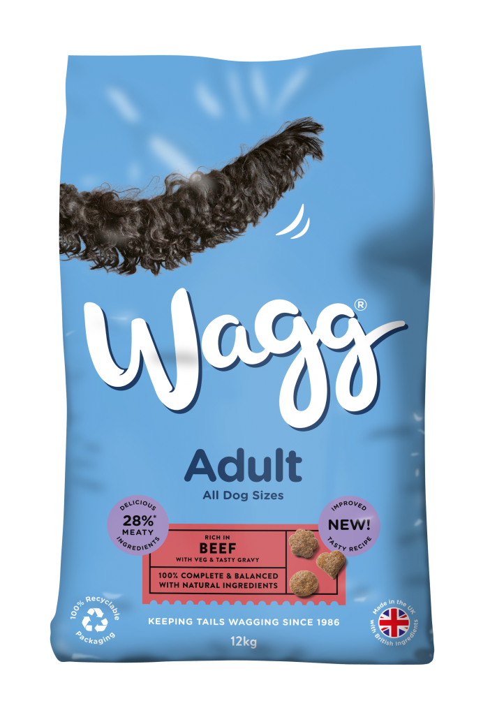 WAGG COMPLETE ADULT WITH BEEF, VEG AND YUCCA EXTRACT DRY DOG FOOD 2.5KG