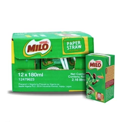 NESTLE MILO Milo Ready To Drink Pack of 12 180ml