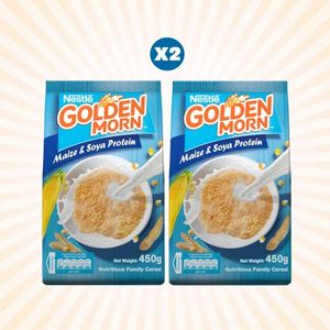 NESTLE GOLDEN MORN Nutritious Family Cereal Pack of 2, 450g