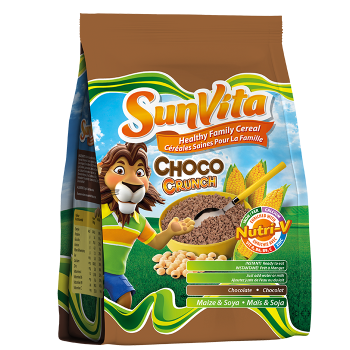 SUNVITA Pops Choco Crunchy Cereal Pack of 5 500G