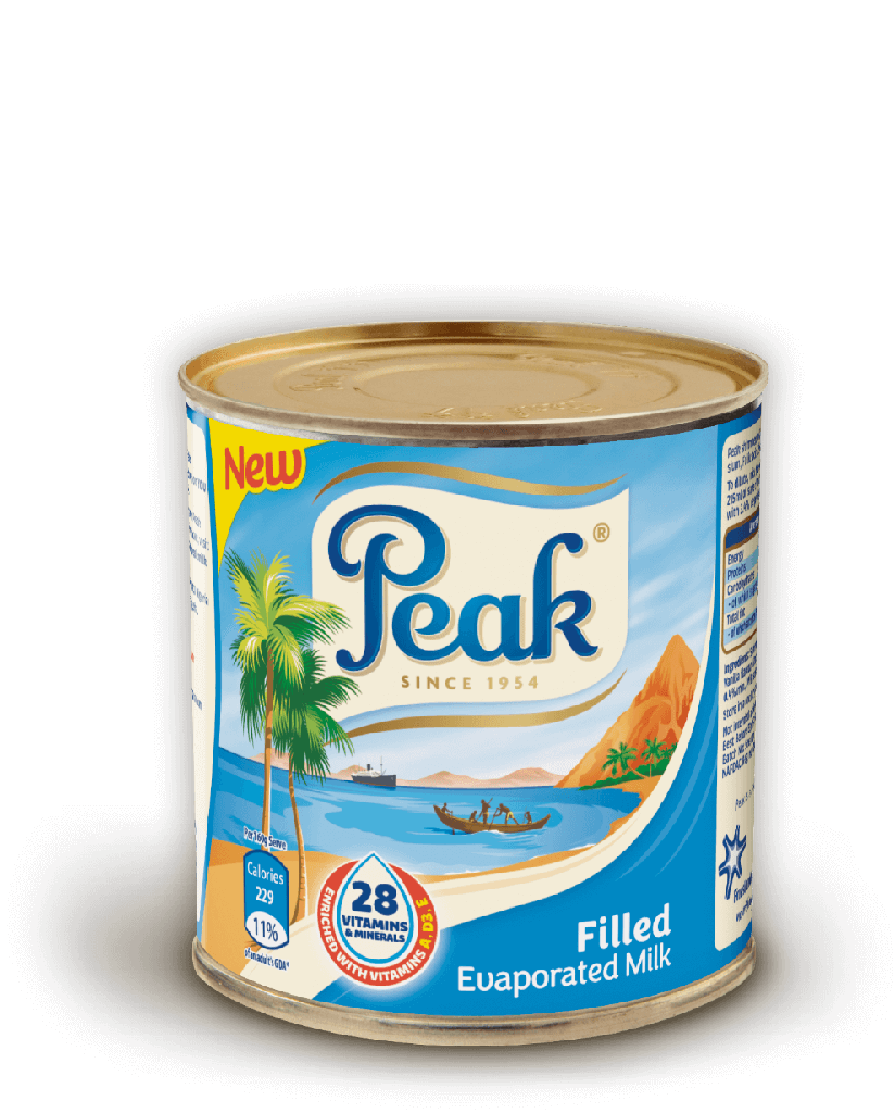PEAK Filled Evaporated Milk Tin 160g X 12