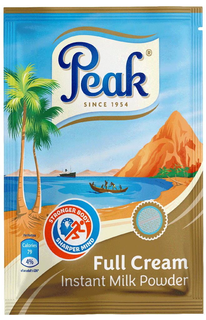 PEAK Full Cream Instant Milk Powder Sachet 14g X 10