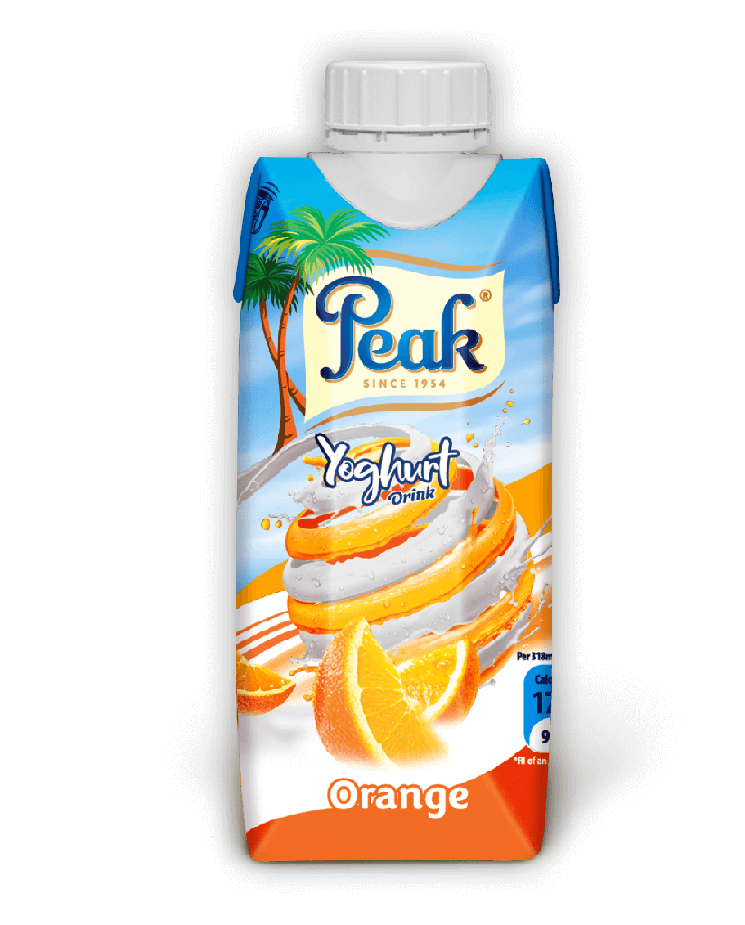 PEAK Yoghurt Drink Orange 318ml x 12