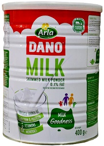 DANO Skimmed Milk Powder Tin 400g x 2