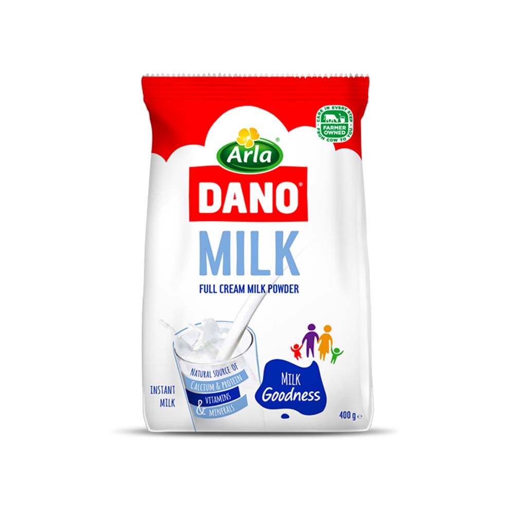 DANO Full Cream Milk Powder Refill 400g